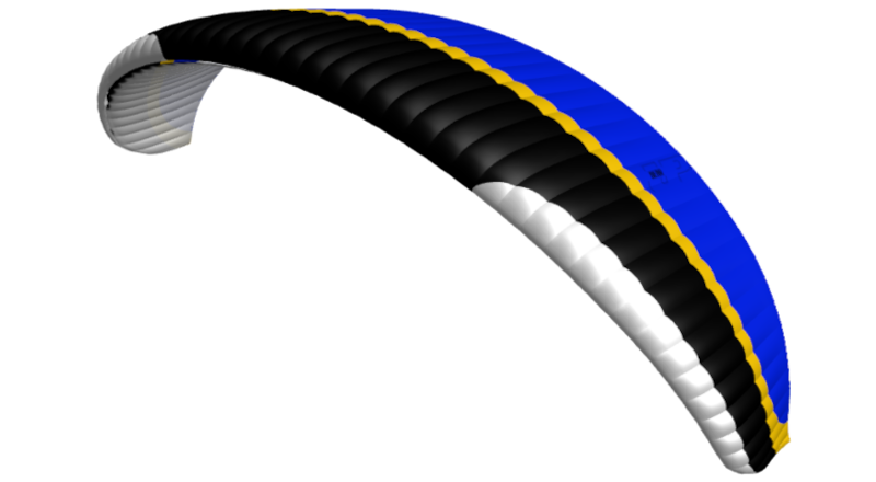 UP DENA na cor Preto / branco / azul