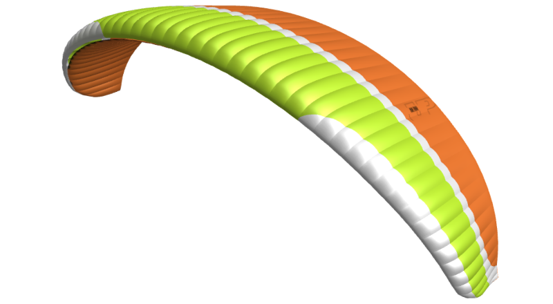 UP DENA na cor Lime / branco / laranja