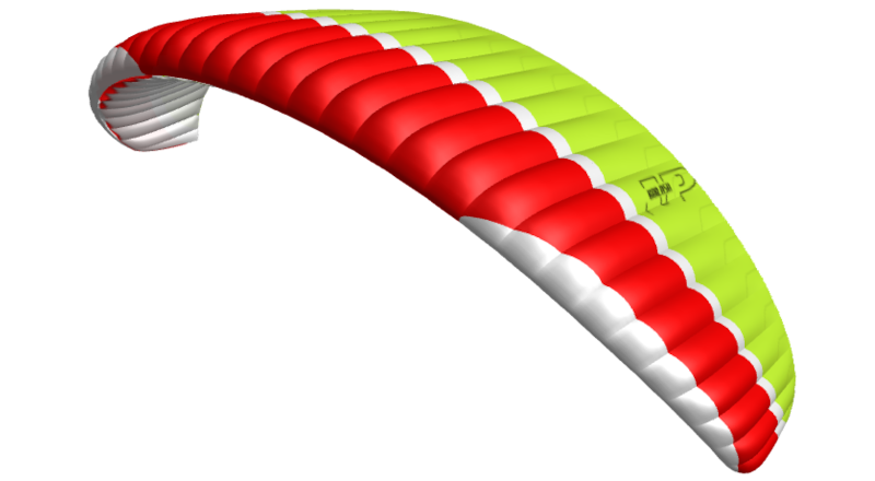 UP KAILASH na cor Vermelho / branco / lime