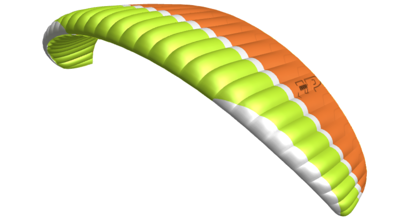 UP MANA 2 na cor Lime / branco / laranja